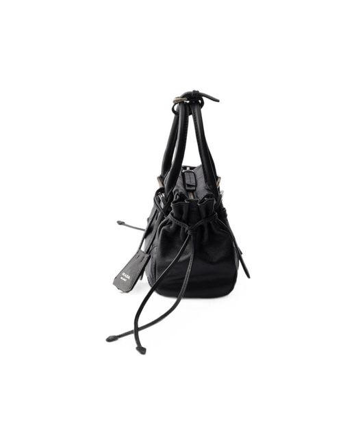 Prada Black Bonnie Small Tote Bag