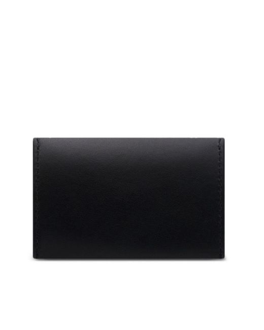 Courreges Black Courrèges Envelope Card Holder for men