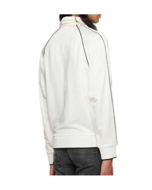 Tom Ford Gray Logo-Patch Zip-Up Jacket for men
