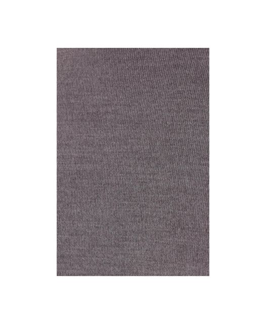 Zanone Gray Crew-Neck Knitted Jumper for men