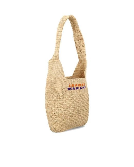 Isabel Marant Metallic Praia Small Shopper Bag