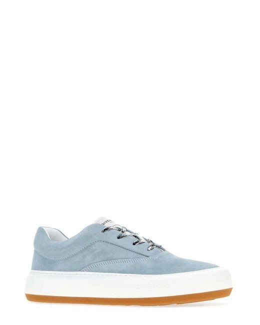 Givenchy Blue City Suede Sneakers for men