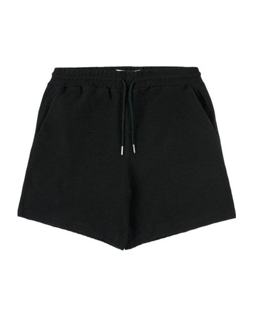 Boss Black Solid Color Shorts for men