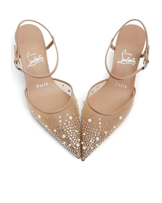 Christian Louboutin White Miss Z Riviera Pumps