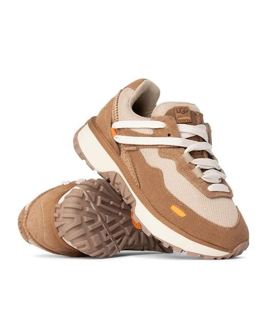 Ugg Multicolor Retrofi Suede-Panelled Running Sneakers