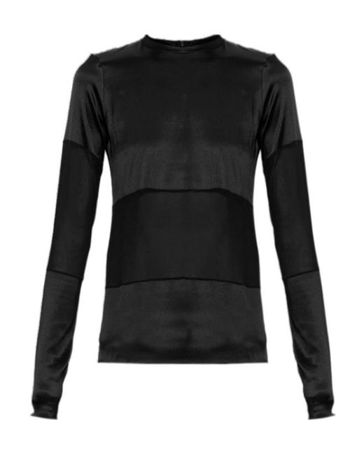 Phoebe Philo Black Long-Sleeved Top
