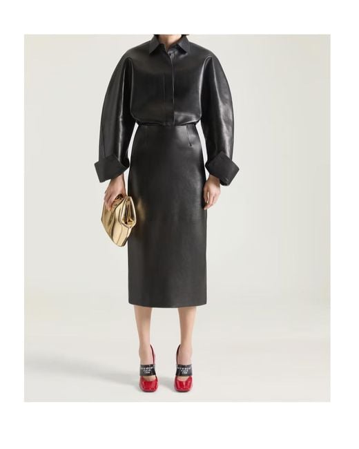 Givenchy Red Sliced Square Tape Pumps