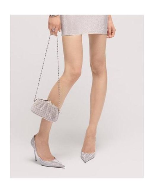 Gucci White Donna Crystal Pump