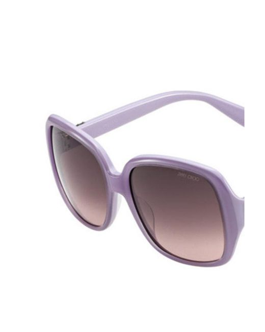 Jimmy Choo White Logo Sunglasses