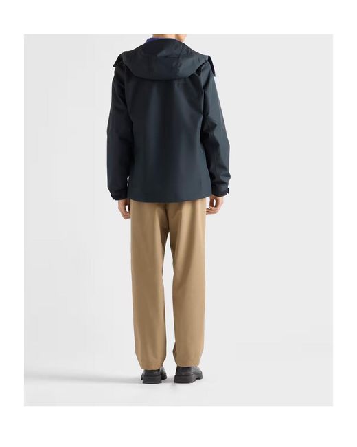Prada Natural Belted Straight-Leg Pants for men