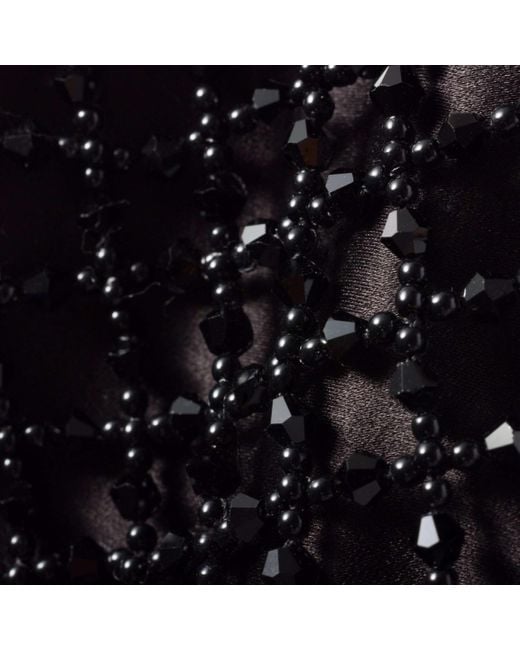 Miu Miu Black Ivy Beaded Duchesse Bag