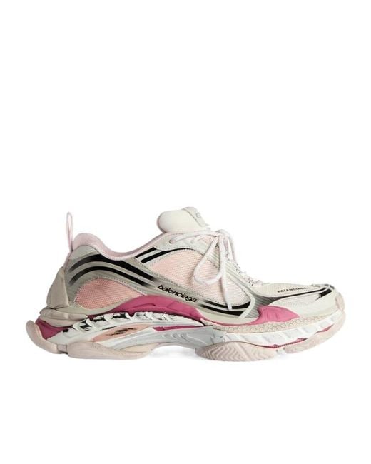 Balenciaga White Triple S.2 Gradient Sneakers