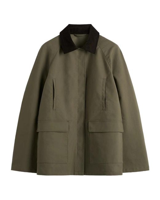 Totême Green Totême Summer Country Pocket Detailed Jacket
