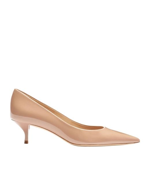 Stuart Weitzman Natural Pointed High Heels