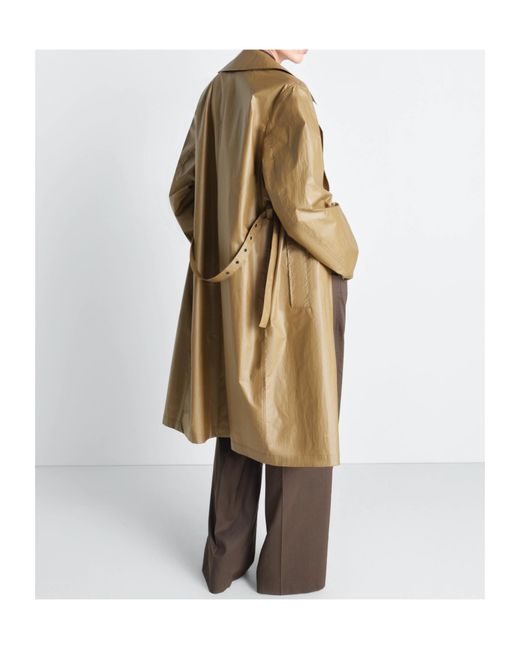 Lemaire Natural Water Repellent Belted Wrap Coat