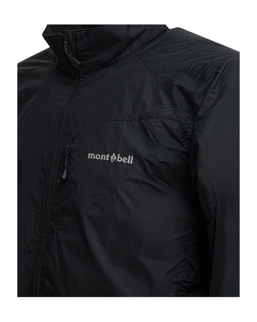 Montbell Black Lightweight Shell Jacket for men