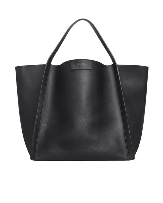 Céline Black Medium Cube Bag