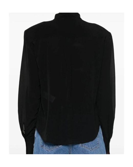 IRO Black Long-Sleeved Shirt