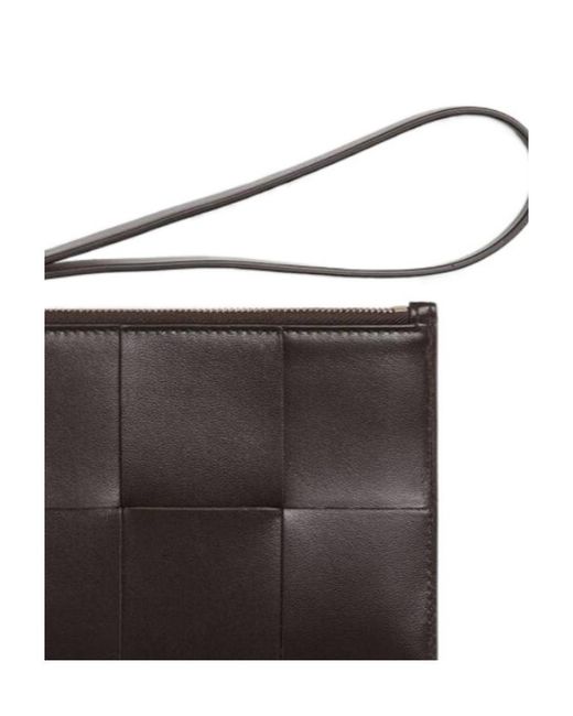 Bottega Veneta White Maxi Intrecciato Cardholder