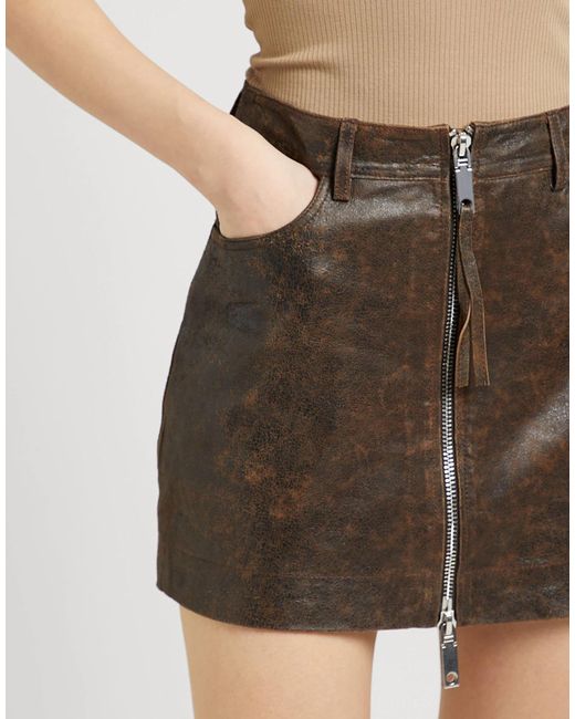 MAX&Co. Brown Mini Skirts