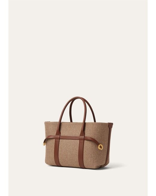 Loro Piana Brown Ghiera Handbag