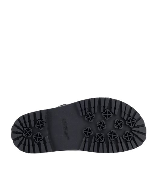 Off-White c/o Virgil Abloh Black Bulk Arrow Slip-On Sandals for men