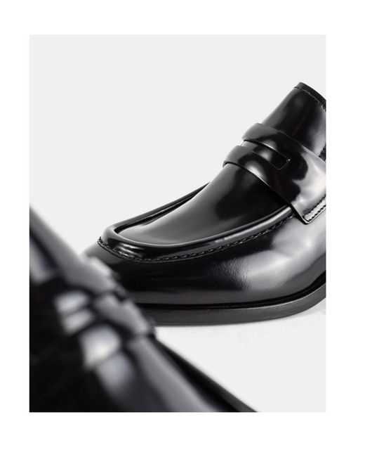 Church's Black Round-Toe Loafers