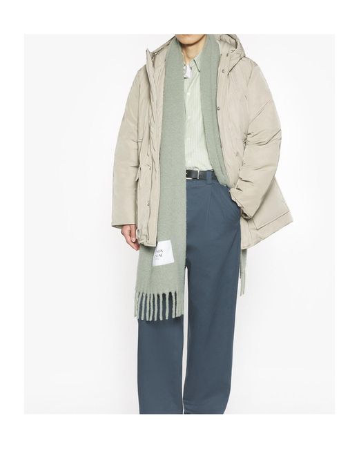 Maison Kitsuné Natural Flap-Pocket Hooded Jacket for men