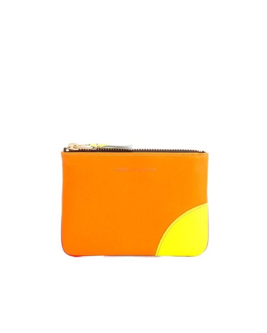 Comme des Garçons Orange Logo Wallet