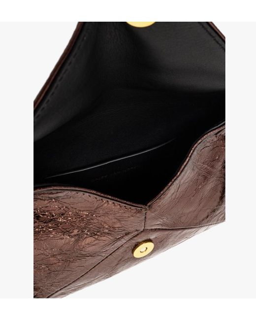 Dries Van Noten Brown Chain Shoulder Bag