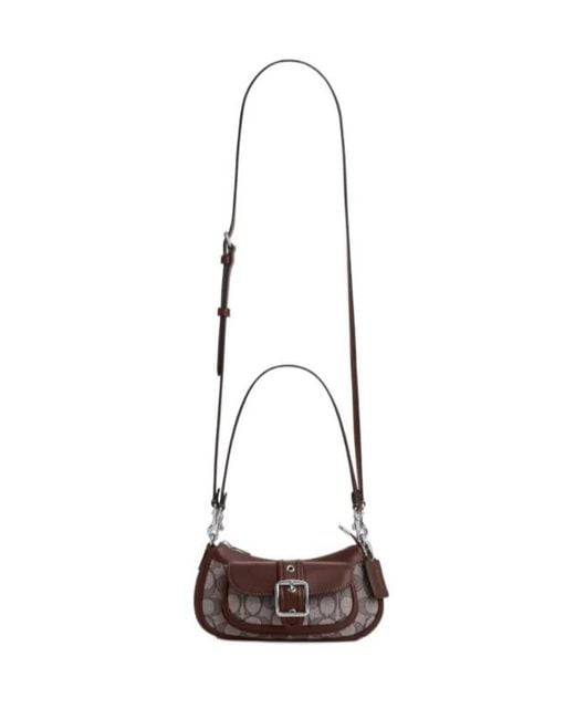 COACH Brown Ashton Mini Shoulder Bag
