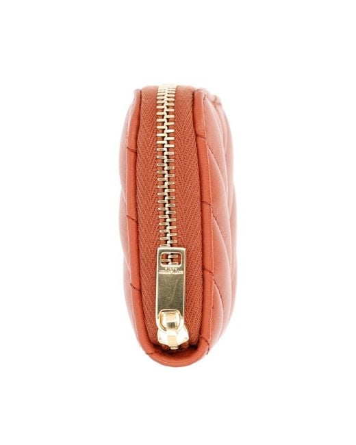 Saint Laurent Orange Cassandre Wallet