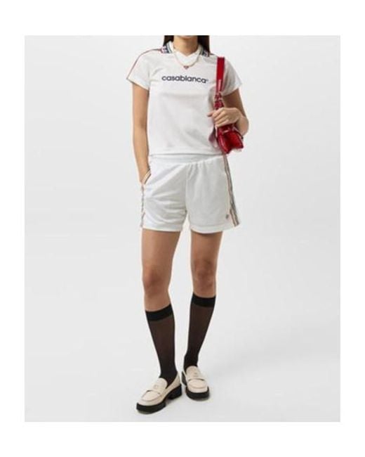 Casablanca Gray Elastic Waist Shorts