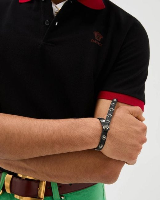 Versace White The Spike Bracelet