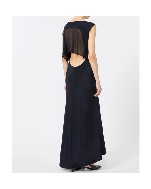 Max Mara Black Crepe Dress
