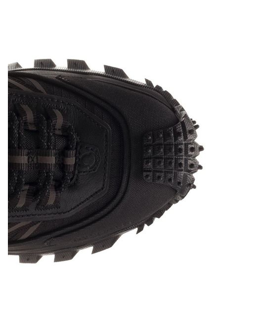 Moncler Black Trailgrip Gtx Low-Top Sneakers