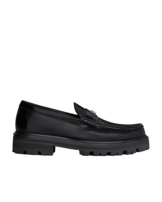 Céline Black Margaret Chunky Triomphe Loafer for men