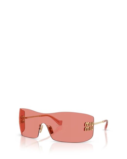 Miu Miu Pink Eyewear Aube Sunglasses