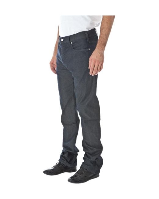Armani Jeans Blue Logo Jeans for men