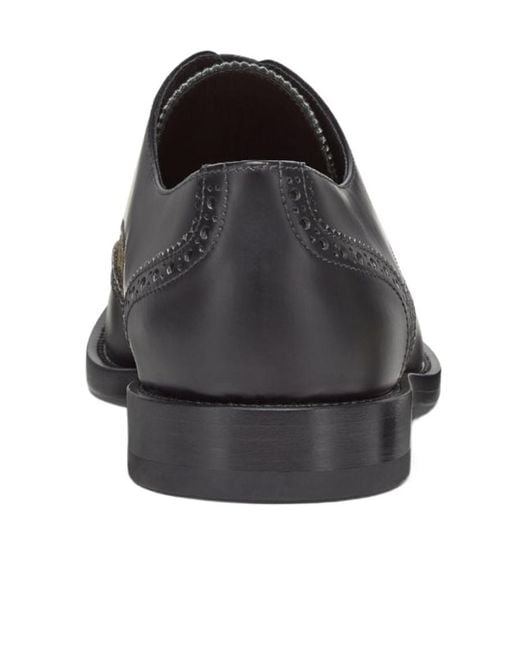 Fendi Black Ff-Motif Detail Derby Lace-Up Shoes for men