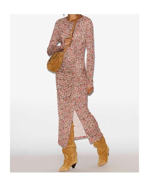 Isabel Marant Pink Jelina Dress