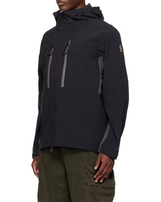 Moncler Blue Grenoble Orden Hooded Jacket for men