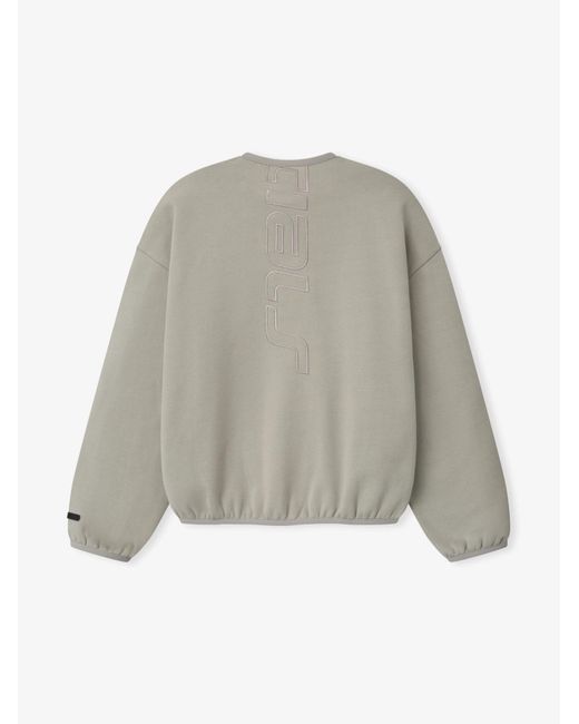 Fear Of God Gray Logo Sweatshirt for men