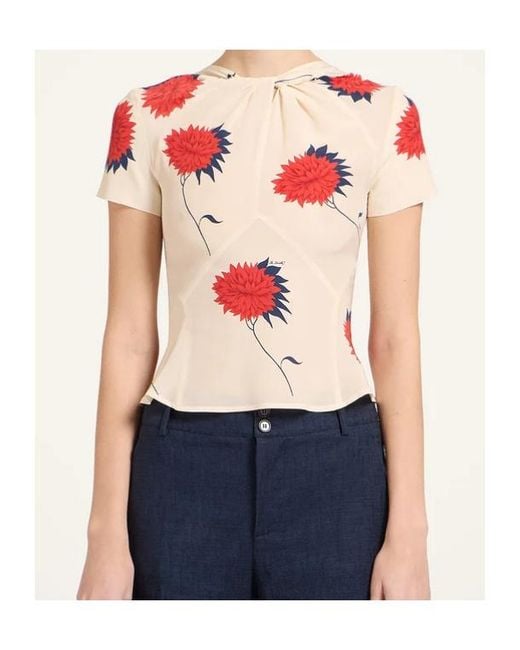 LaDoubleJ Multicolor Chignon Top