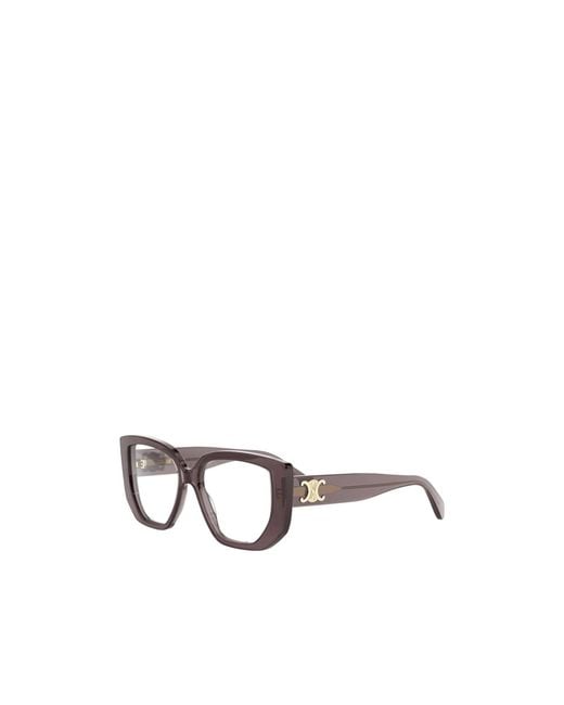 Céline White Full Frame Plain Mirror