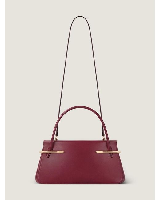 Givenchy Red Pinch Medium Top Handle Bag