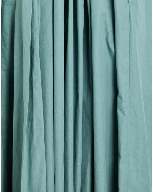 Rick Owens Blue Sleeveless Cold-Shoulder Dress