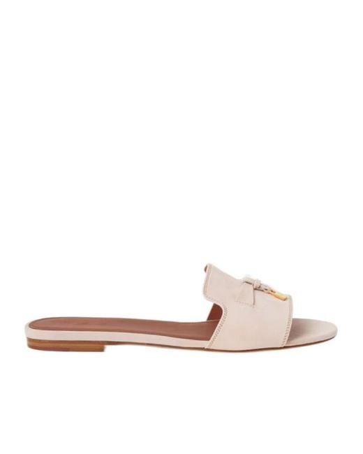 Loro Piana Multicolor Summer Charms Sandal
