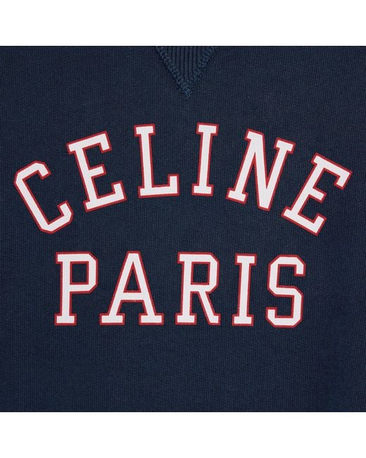 Céline Blue Sweatshirt for men