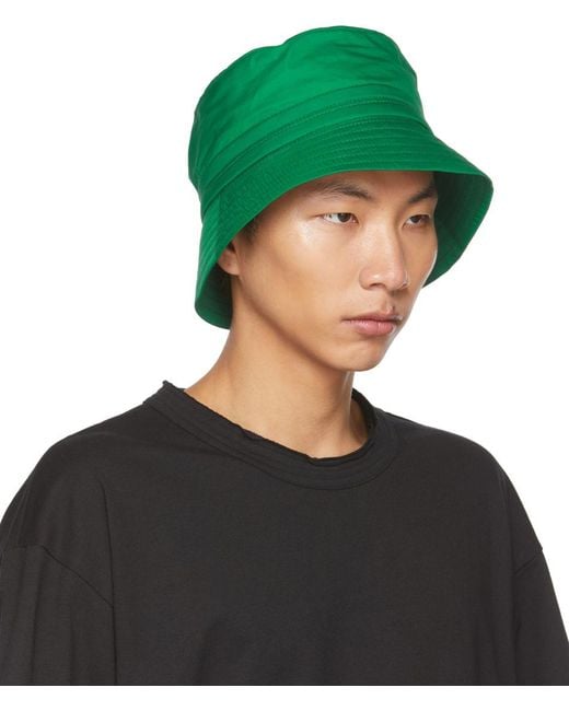 Craig Green Black Drawstring Bucket Hat for men